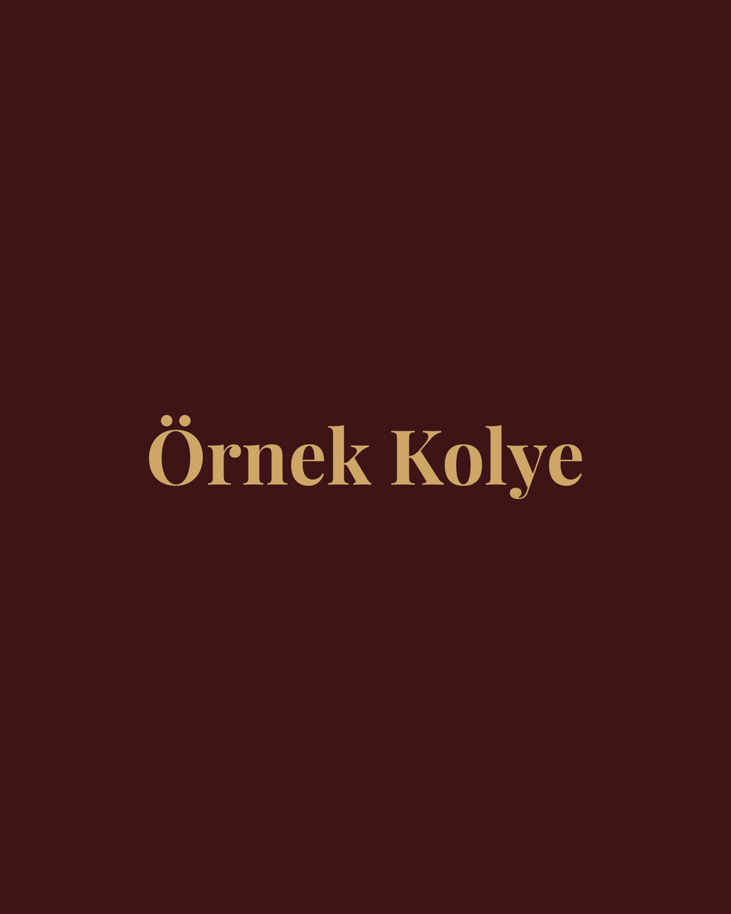 Örnek kolye görseli