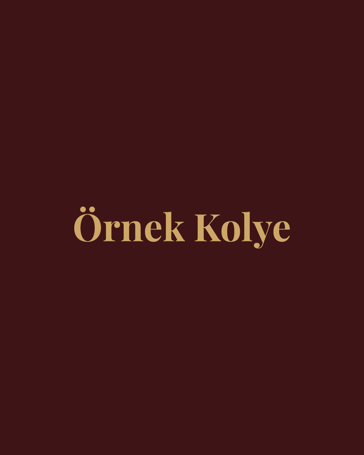 Örnek kolye görseli