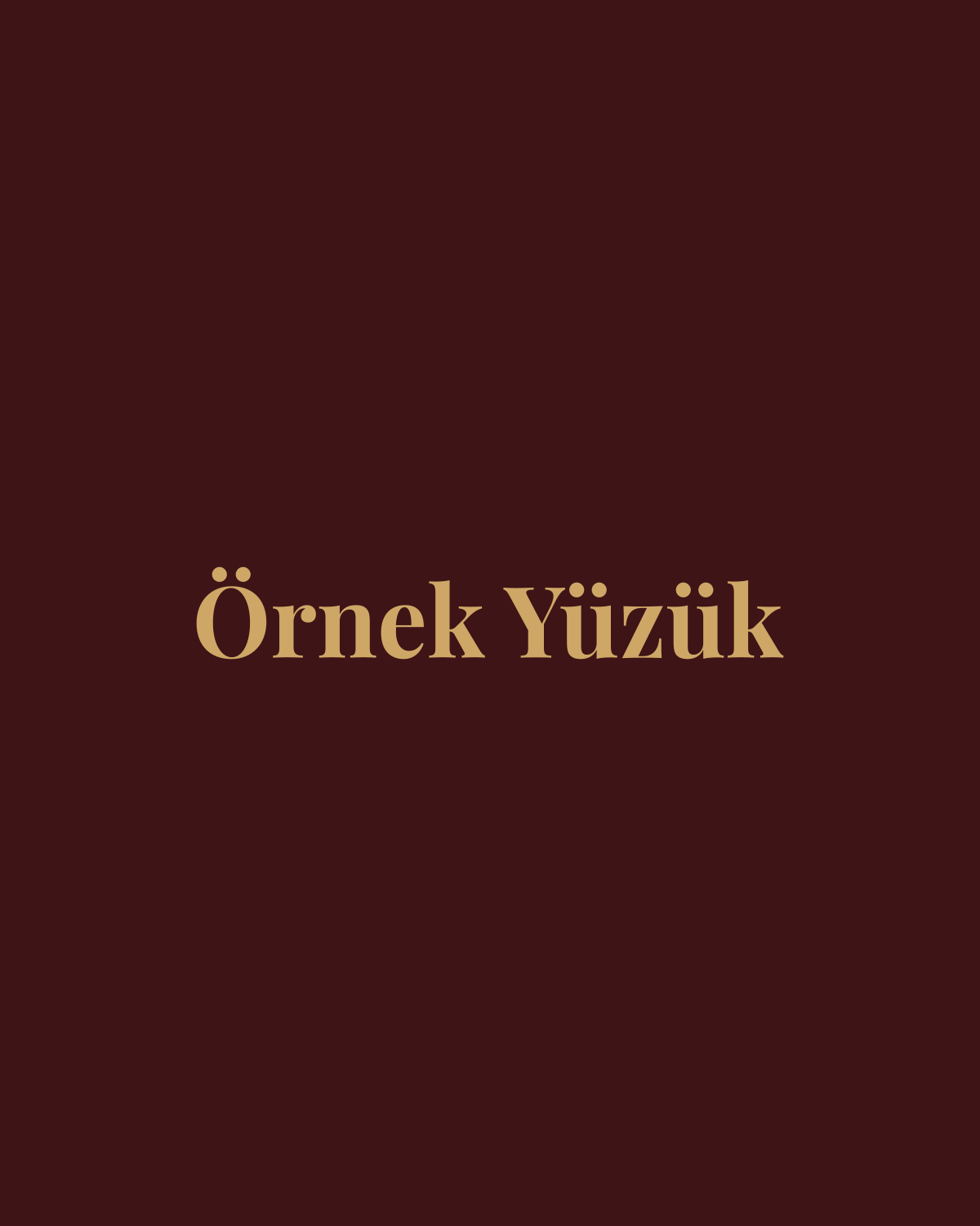 Örnek yüzük görseli